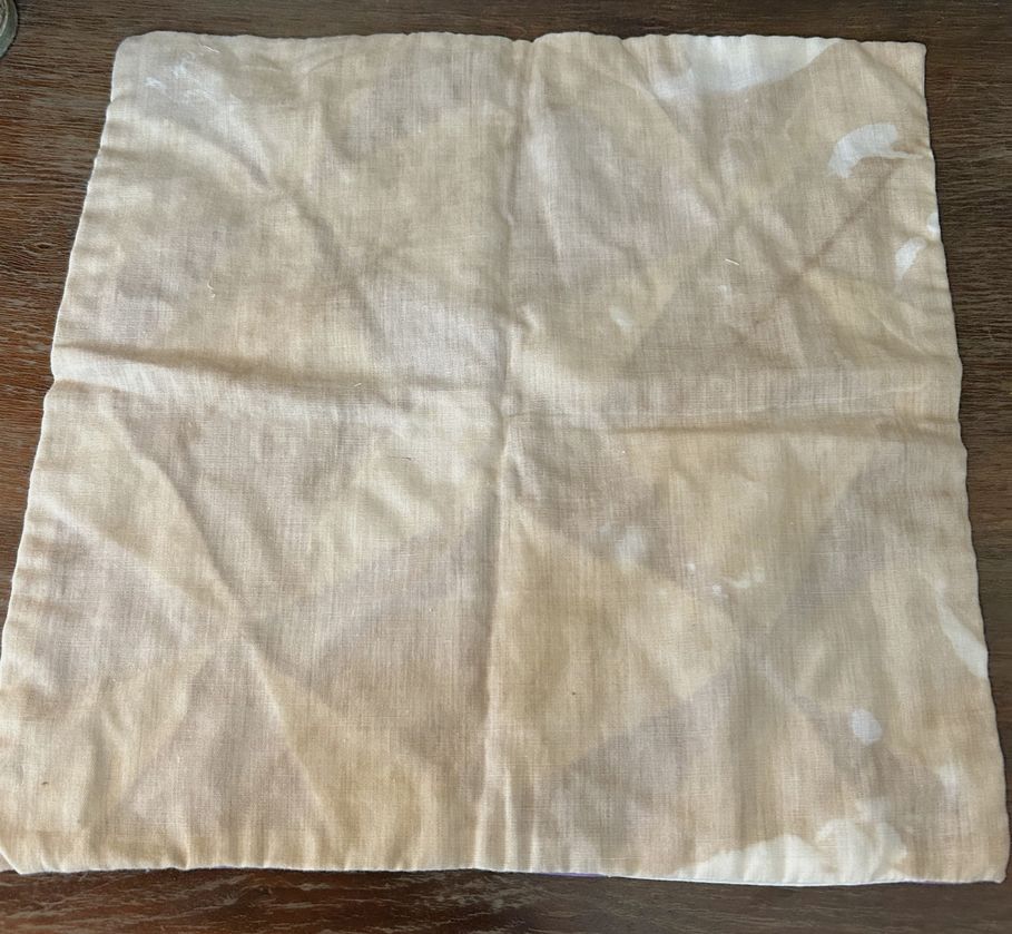 Antique Quilt Table Topper | Old Quilt Candle Mat