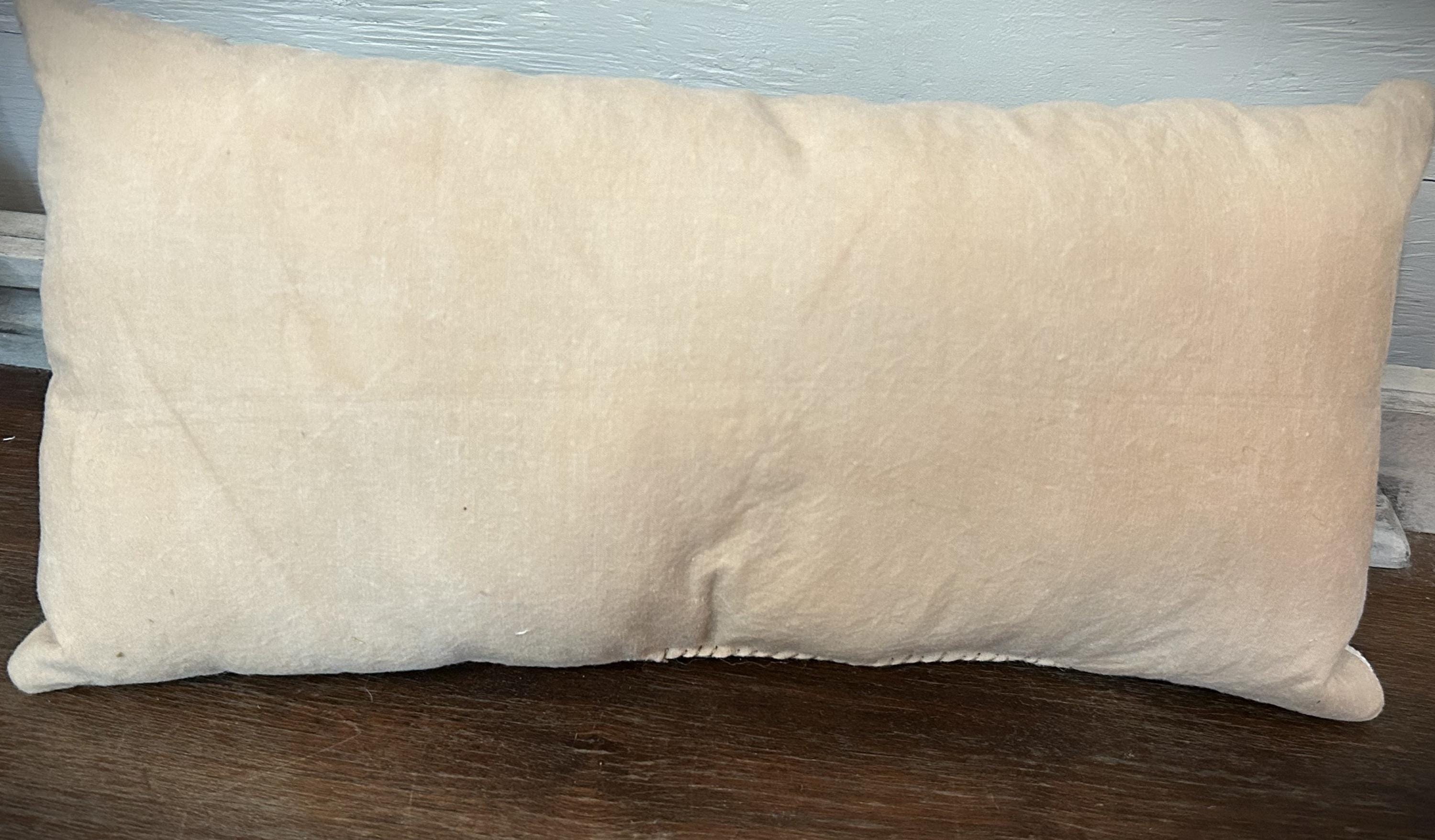 Primitive Jack O Lantern Wool Applique Pillow | Primitive Fall Decor